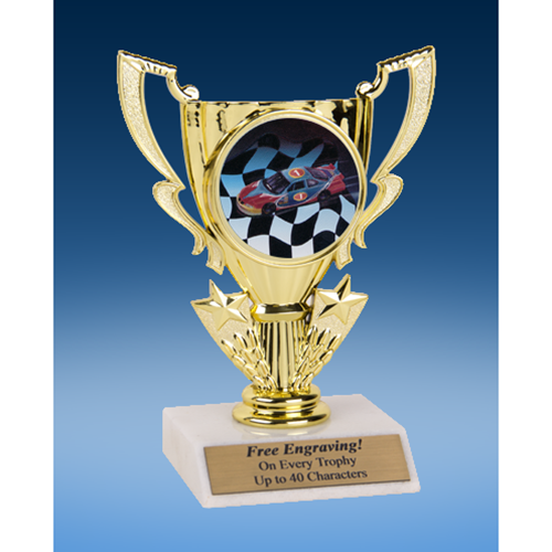 Racing Victory Cup Mylar Holder Trophy
