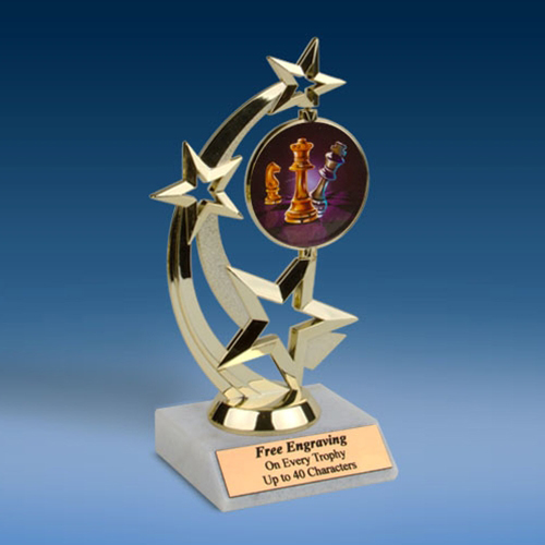Chess Astro Spinner Trophy-0