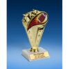 Football Sport Flame Trophy 6"