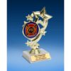 Fire Department Star Ribbon Trophy 6"