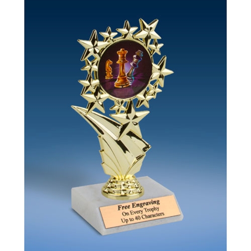 Chess Sports Starz Trophy 6"