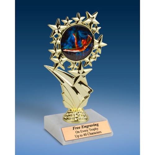 Gymnastics (Female) Sports Starz Trophy 6"