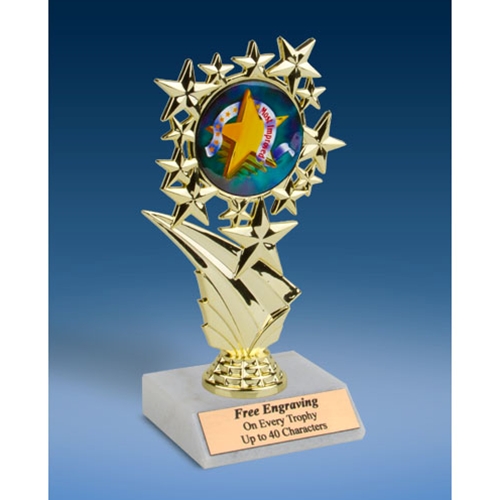 Most Improved Sports Starz Trophy 6"