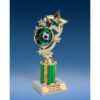 Soccer 1 Star Ribbon Trophy 8"