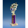 Poker Star Ribbon Trophy 10"