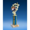 Volleyball Star Ribbon Trophy 10"