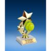 Softball 3-Star Sport Spinner Trophy 6"