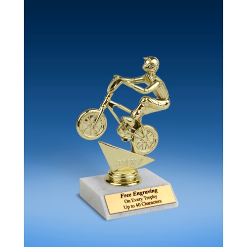 BMX Sport Figure Trophy 6"