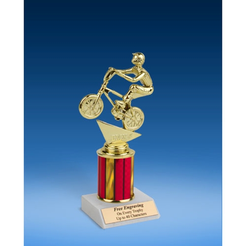 BMX Sport Figure Trophy 8"