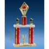 Chili Diamond 2 Tier Trophy 16"