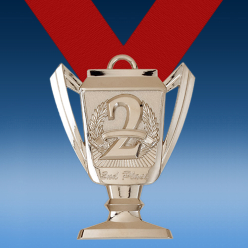 2nd Place Trophy Medal-0