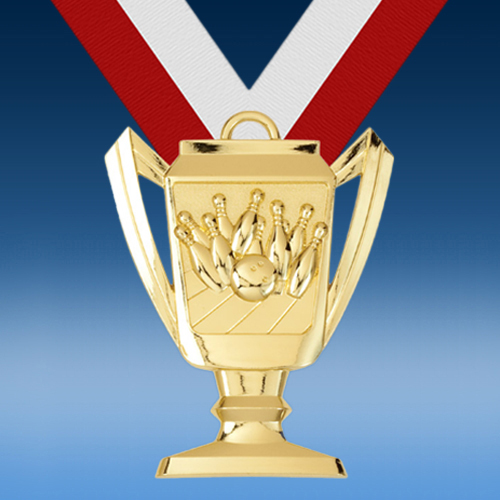 Bowling Trophy Medal-0