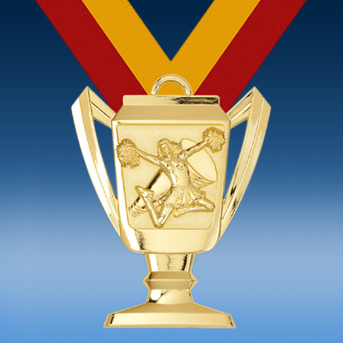 Cheerleading Trophy Medal-0