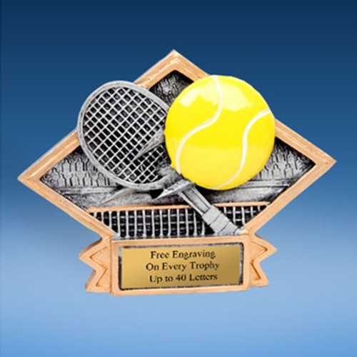 Tennis Diamond Resin Plate