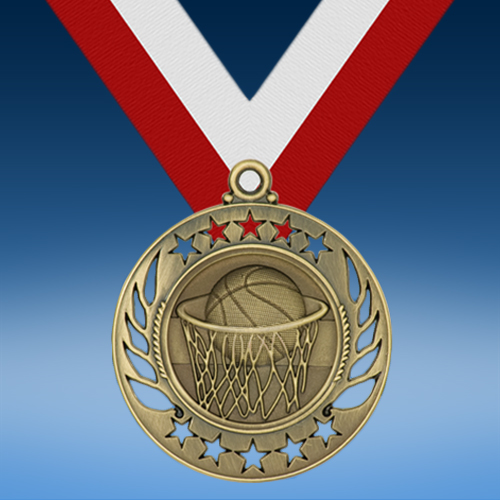 Basketball Galaxy Medal-0