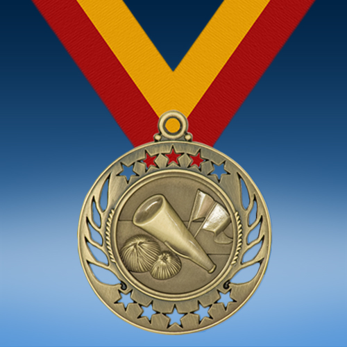Cheerleading Galaxy Medal-0
