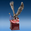 Eagle on Flag 10"
