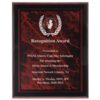 Red Marble Inspiring Acrylic Plaque
