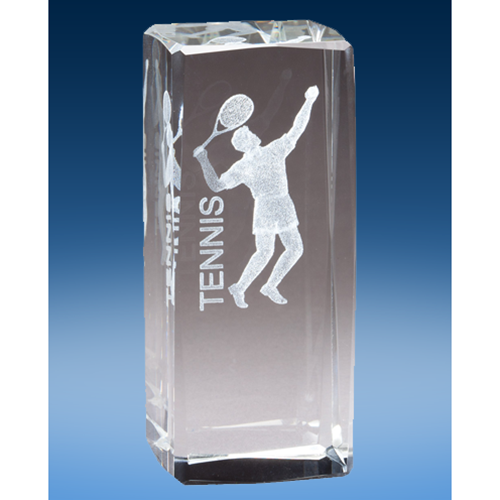 Tennis Male Crystal League Award