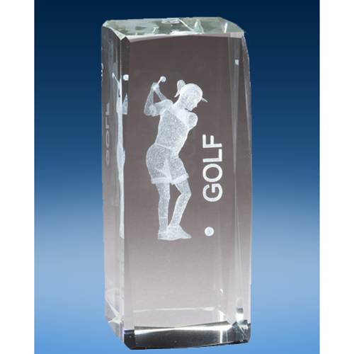 Golf Female Crystal League Award