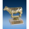 Angus Cow Sport Figure Trophy 6"