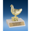 Chicken Sport Figure Trophy 6"