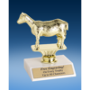 Dairy Goat Sport Figure Trophy 6"
