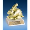 Rabbit Sport Figure Trophy 6"
