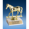 Quarter Horse Sport Figure Trophy 6"
