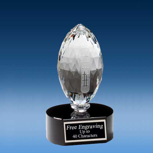 Optical Crystal Football Award-0