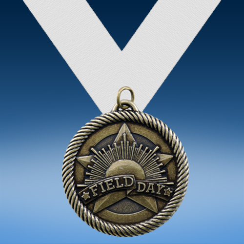 Field Day Academic Wrapped Medal-0