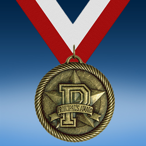 Principle's Award Academic Wrapped Medal-0