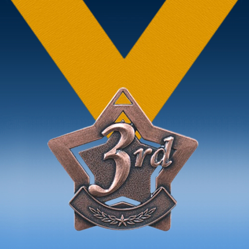 3rd Place XS Series Medal-0