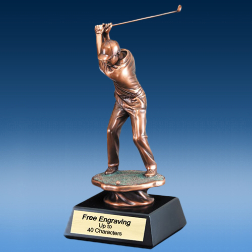 Golf Driver Male Sculpture
