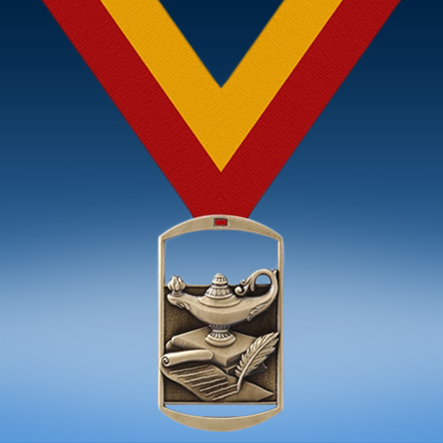 Lamp of Knowledge DT Medal-0