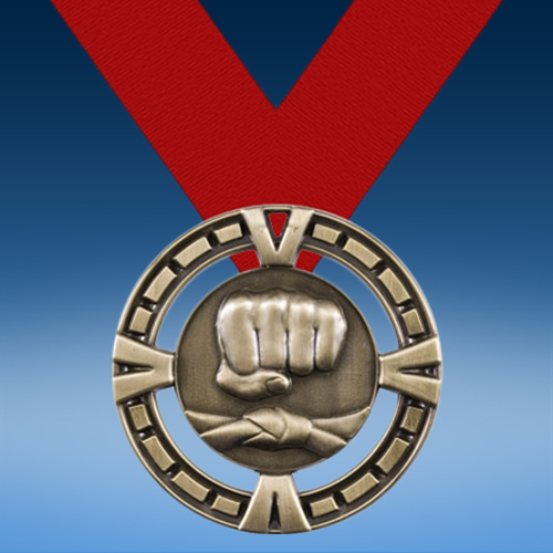 Martial Arts BG Medal-0