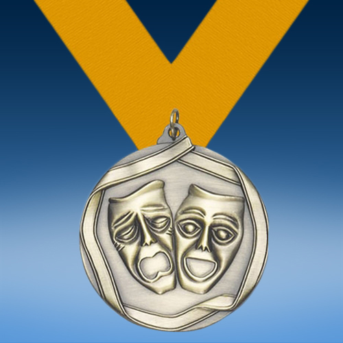 Drama Die Cast Medal-0