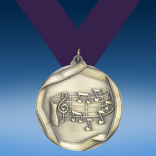 Music 2 Die Cast Medal-0