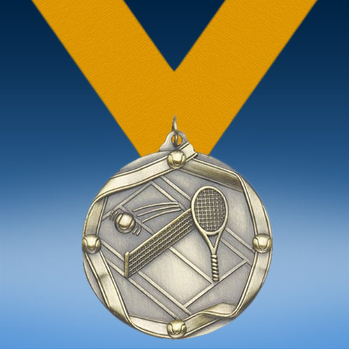 Tennis Die Cast Medal-0