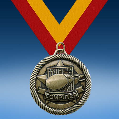 Computers Academic Wrapped Medal-0