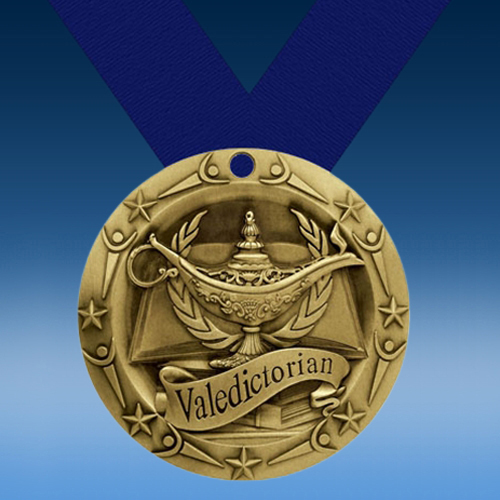 Valedictorian World Class Medallion-0