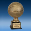 Antique Gold Basketball Resin
