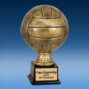 Antique Gold Volleyball Resin