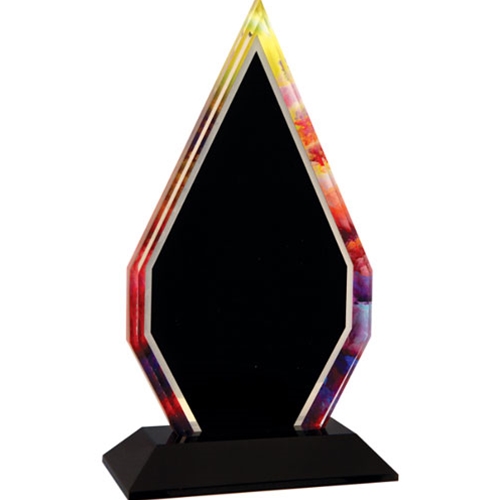 Diamond Watercolor Acrylic Award