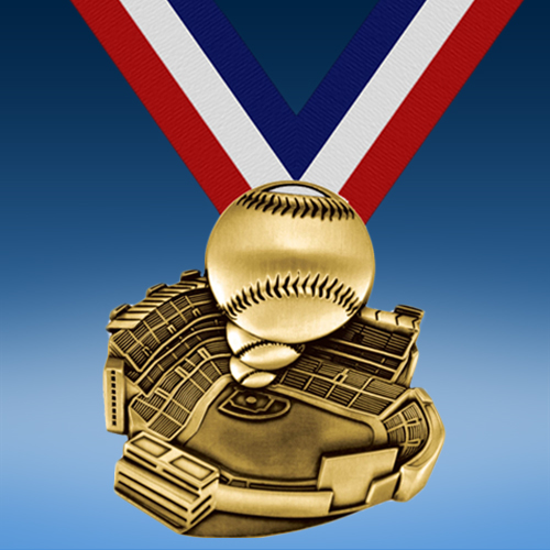 Baseball Stadium Medal