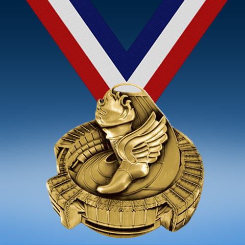 Track Stadium Medal