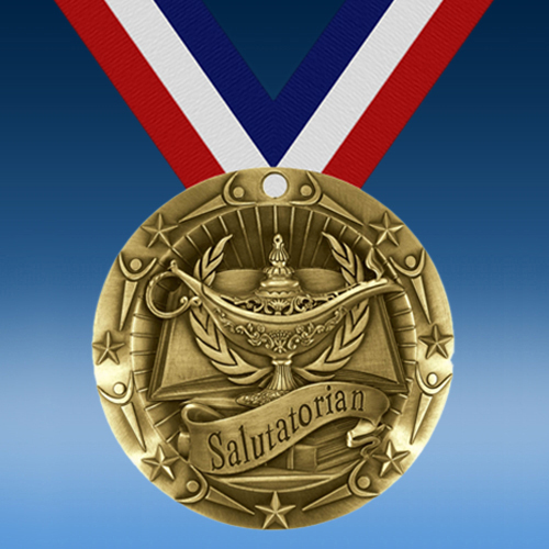 Salutatorian World Class Medallion